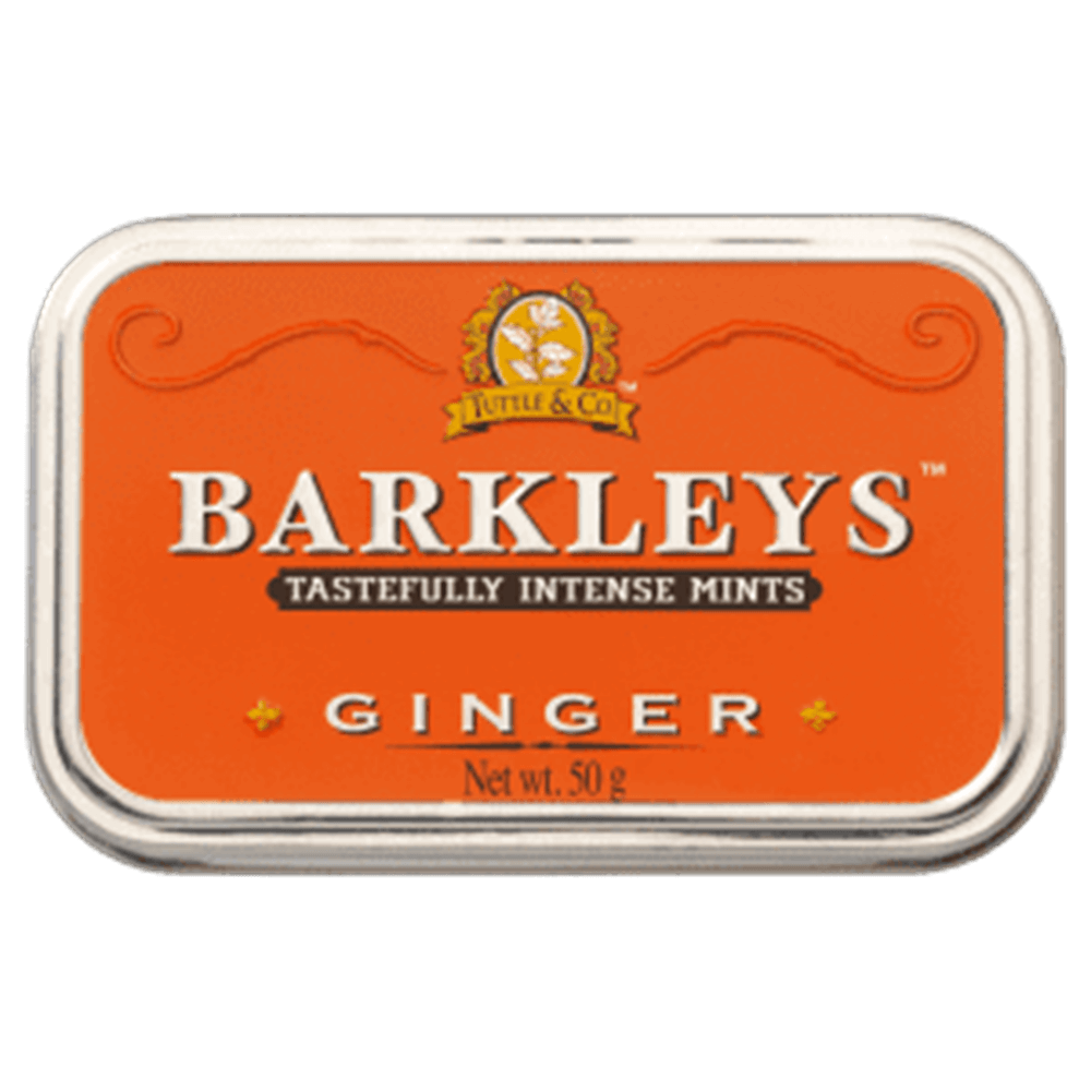 Barkleys Classic Ginger Mints in Tin 50g